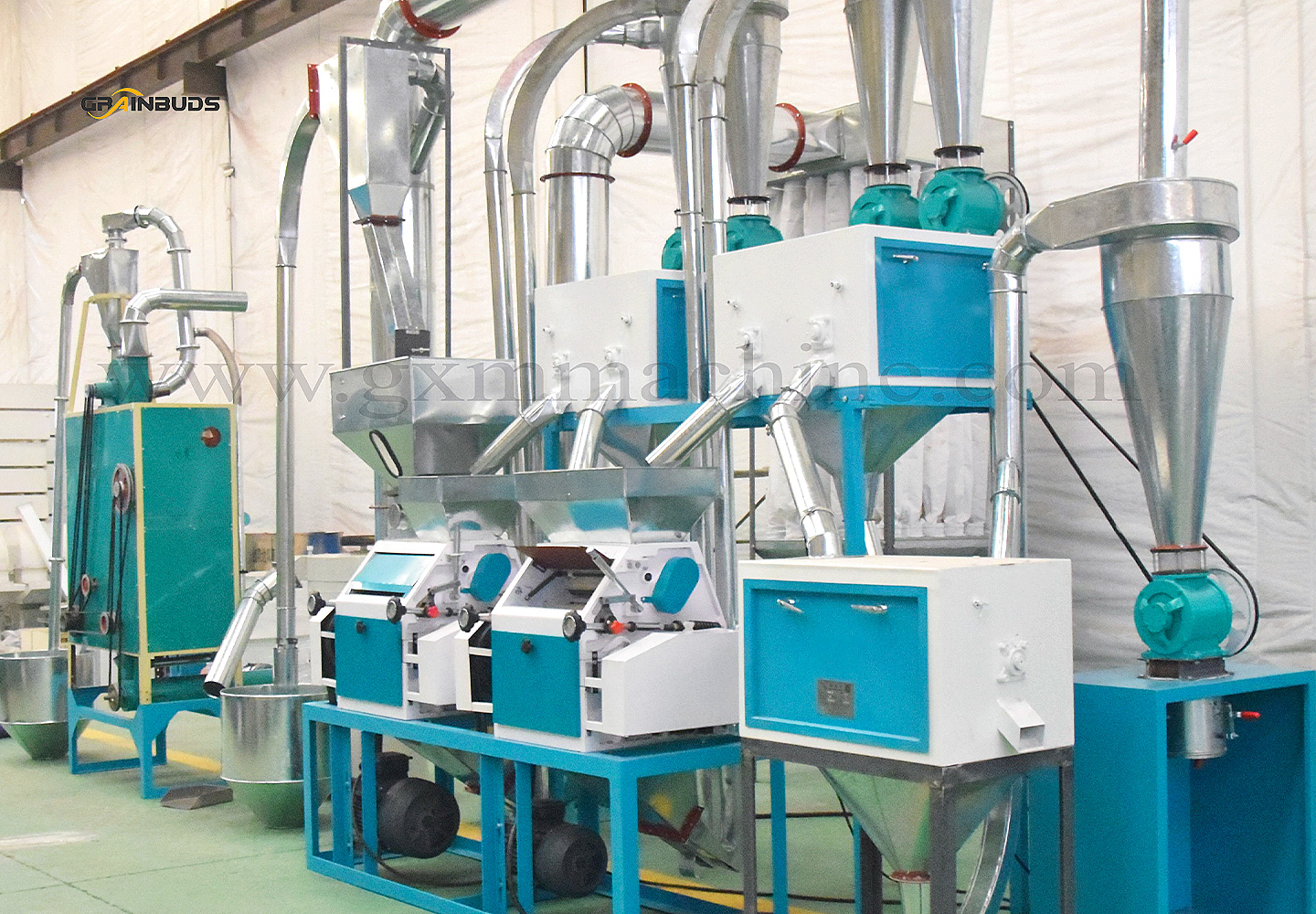 10TPD WHEAT FLOUR MILL PLANT