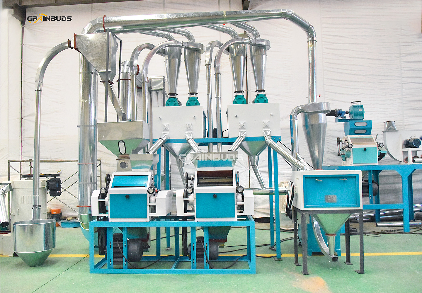 10TPD WHEAT FLOUR MILL PLANT