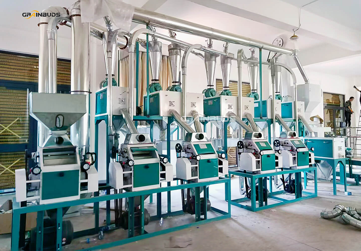 20TPD WHEAT FLOUR MILL PLANT