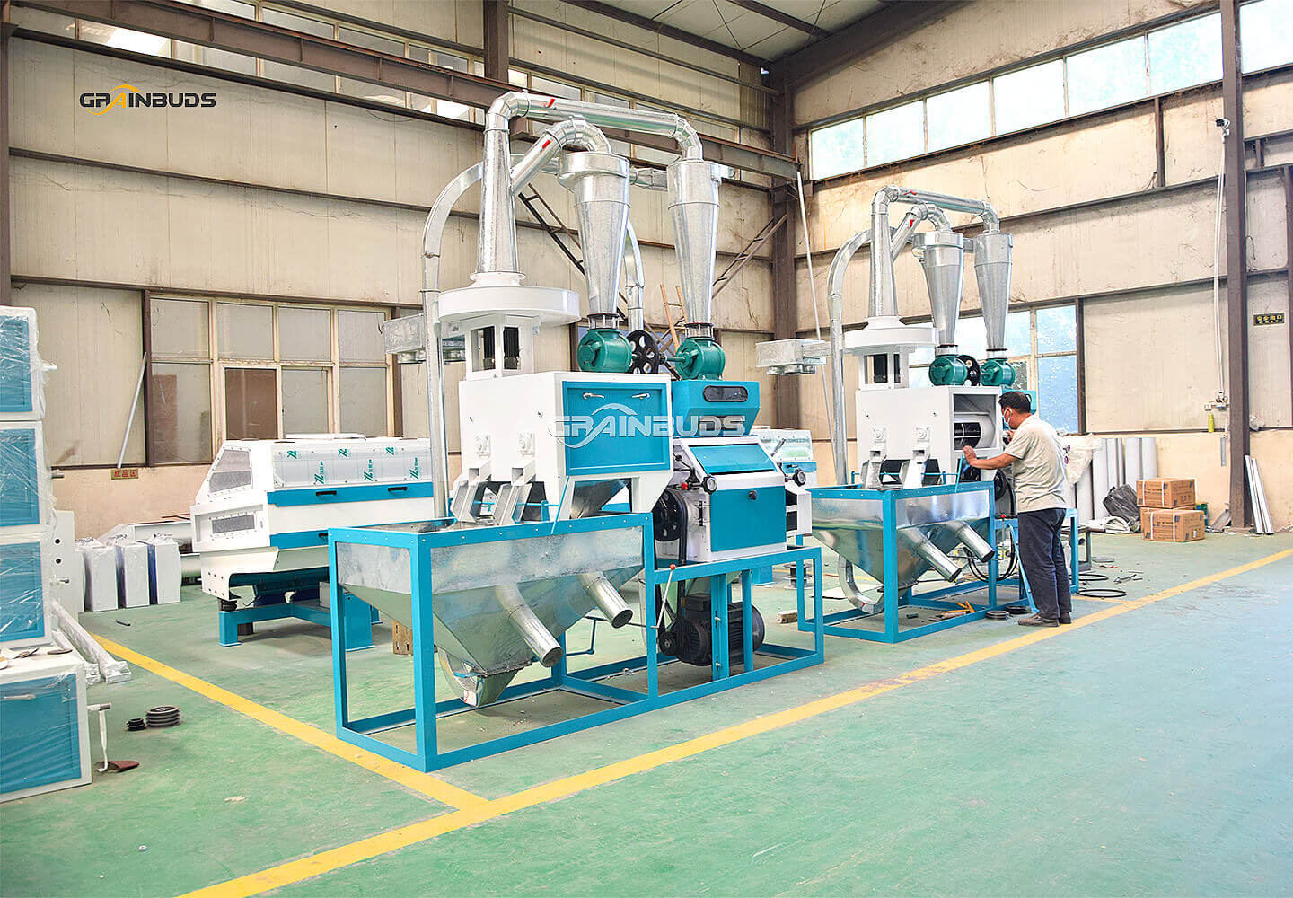 5TPD WHEAT FLOUR MILL PLANT