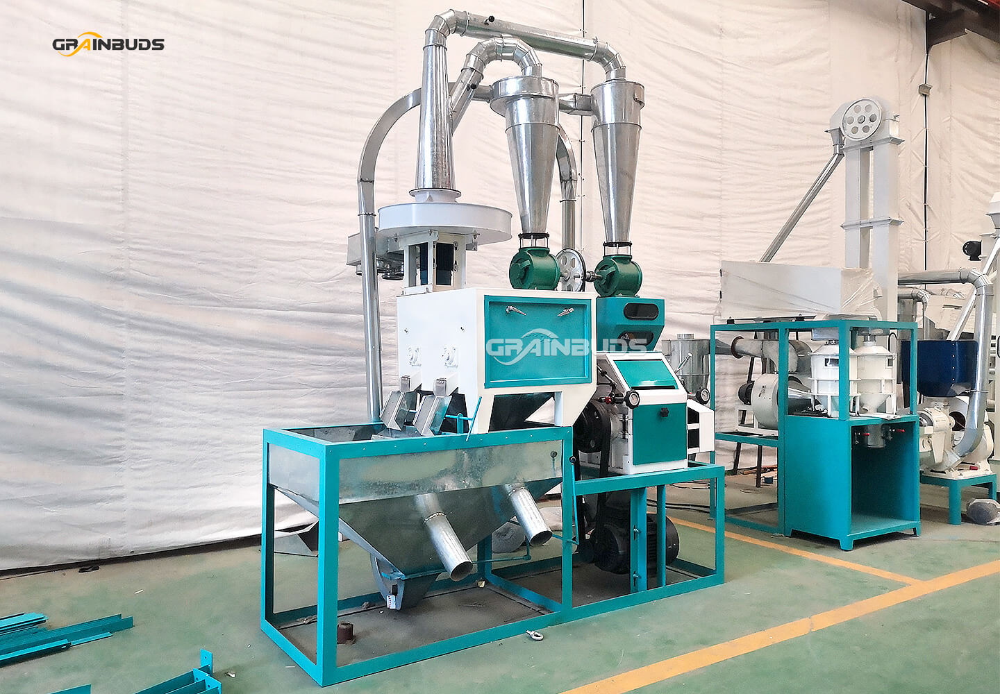 5TPD WHEAT FLOUR MILL PLANT
