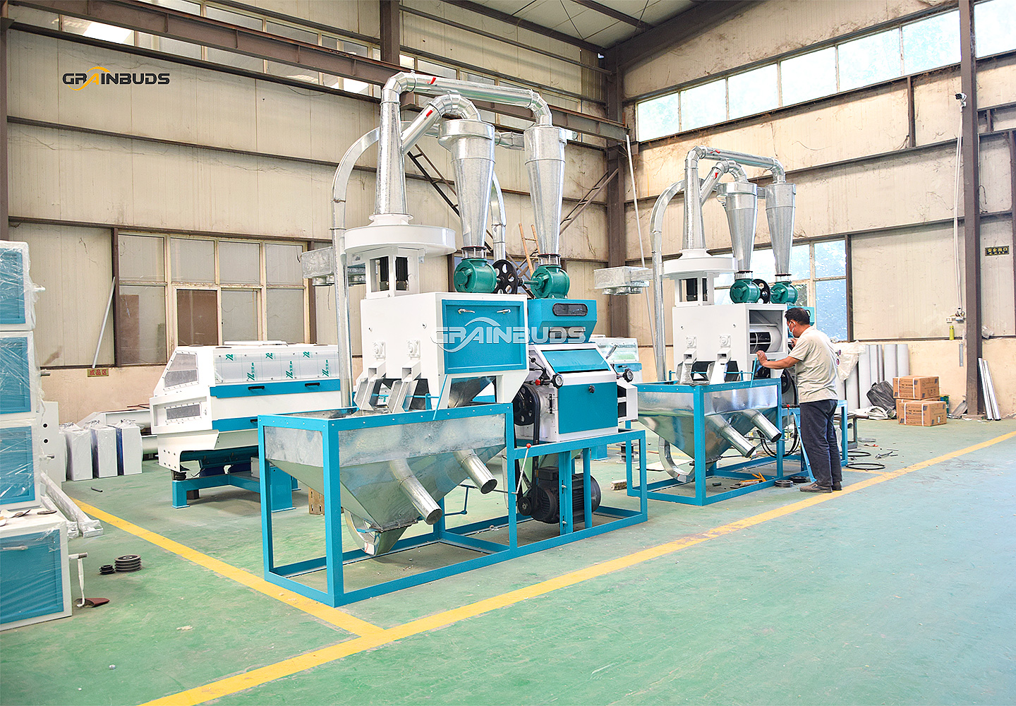5TPD WHEAT FLOUR MILL PLANT