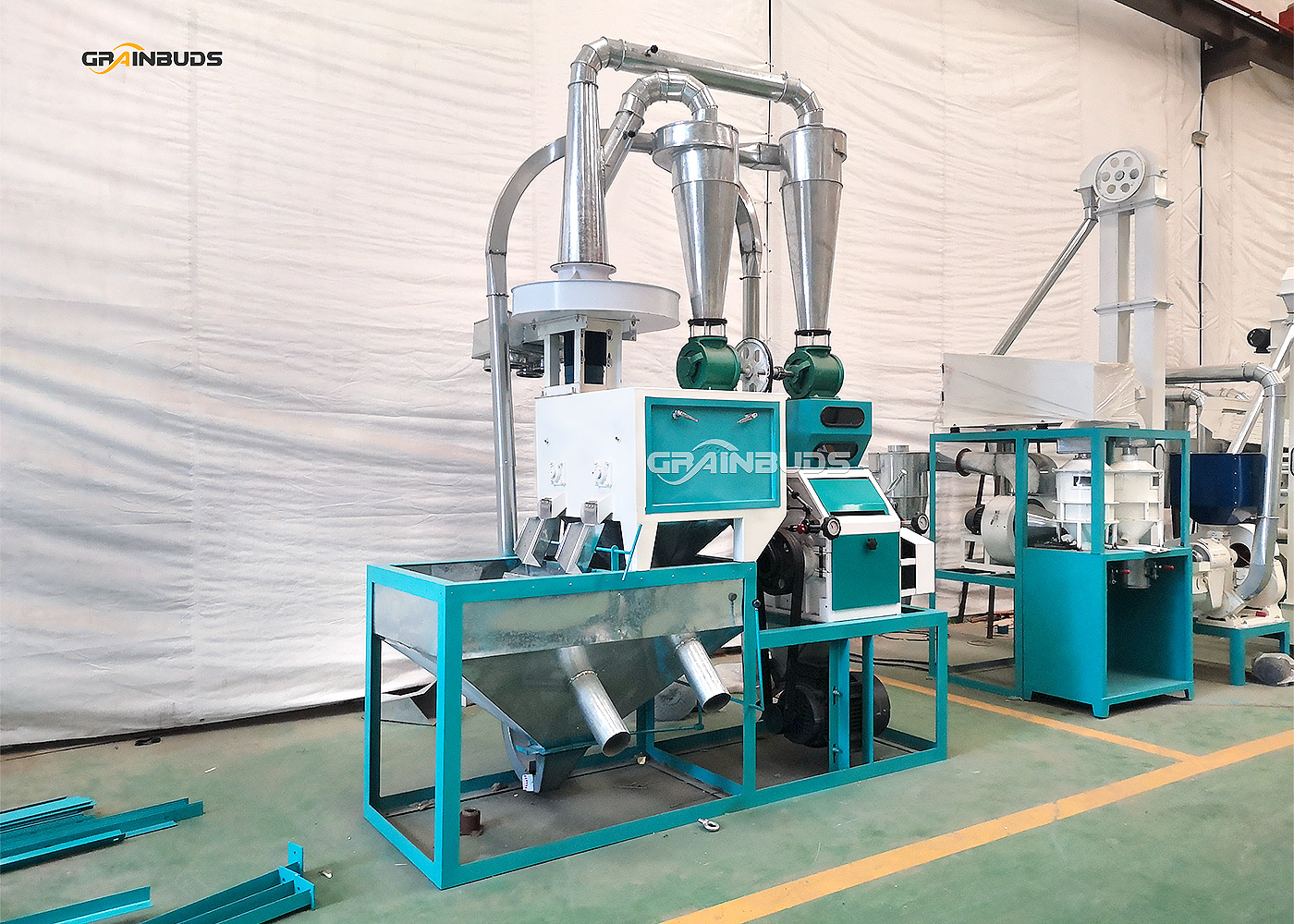 5TPD WHEAT FLOUR MILL PLANT